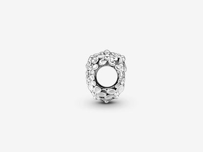 Mom Daisy Heart Charm