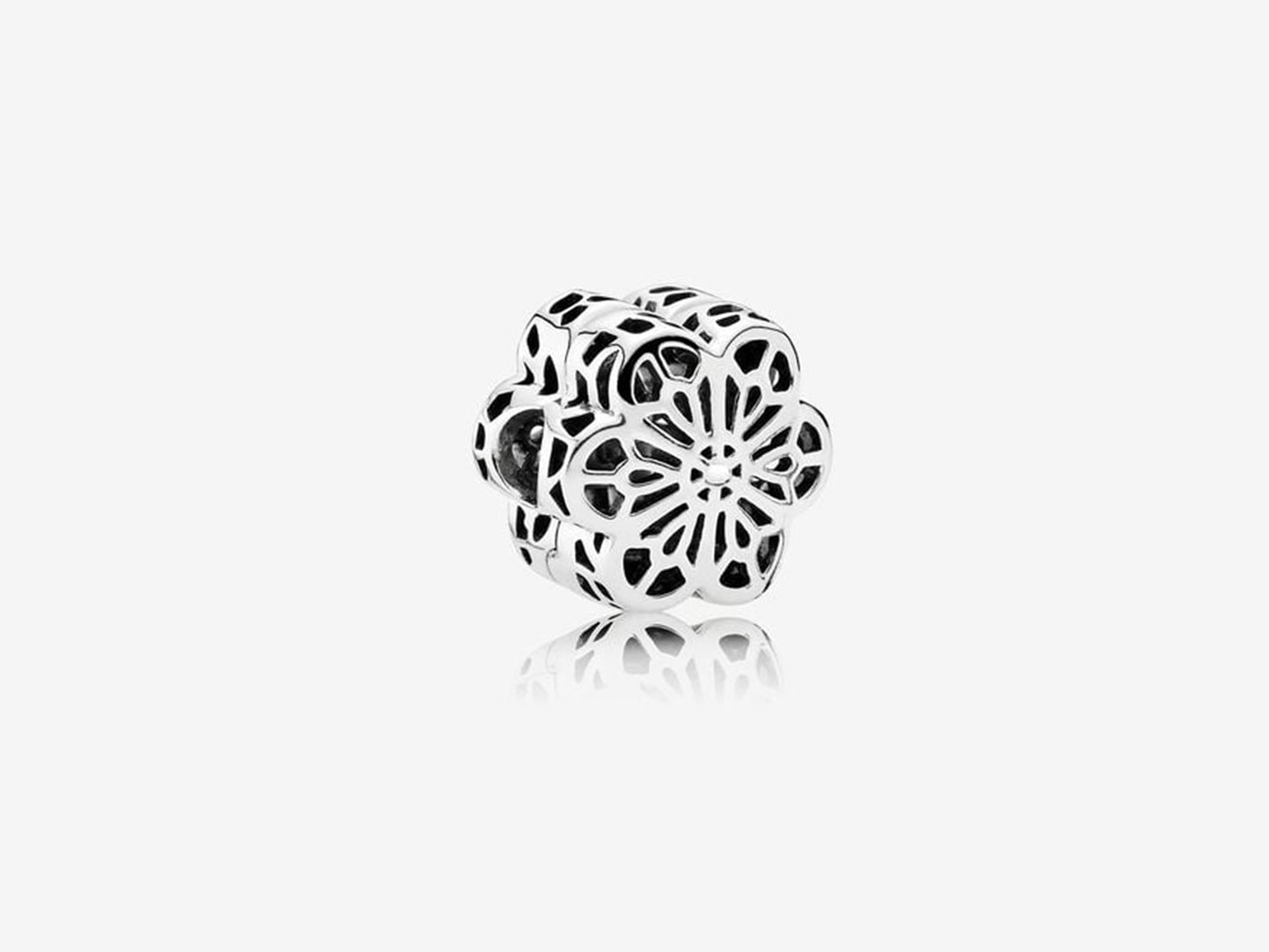 Daisy Lace Clip Charm