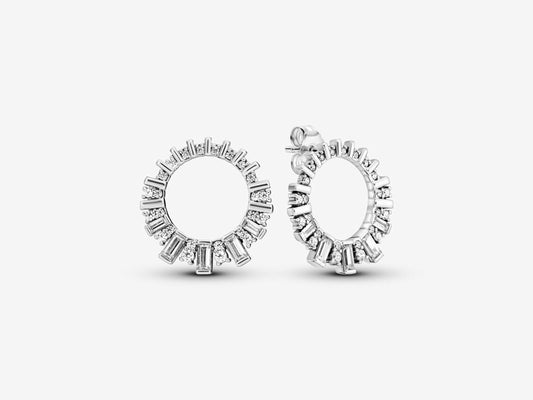 Dazzling Crystal Stud Earrings