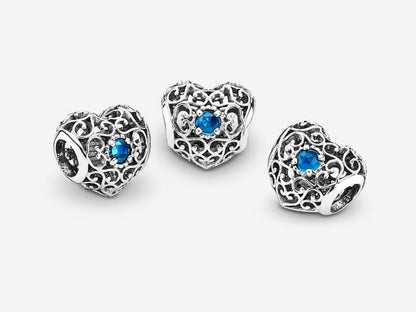December Sapphire Charm