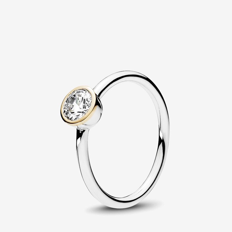 Delicate Round Radiance Ring