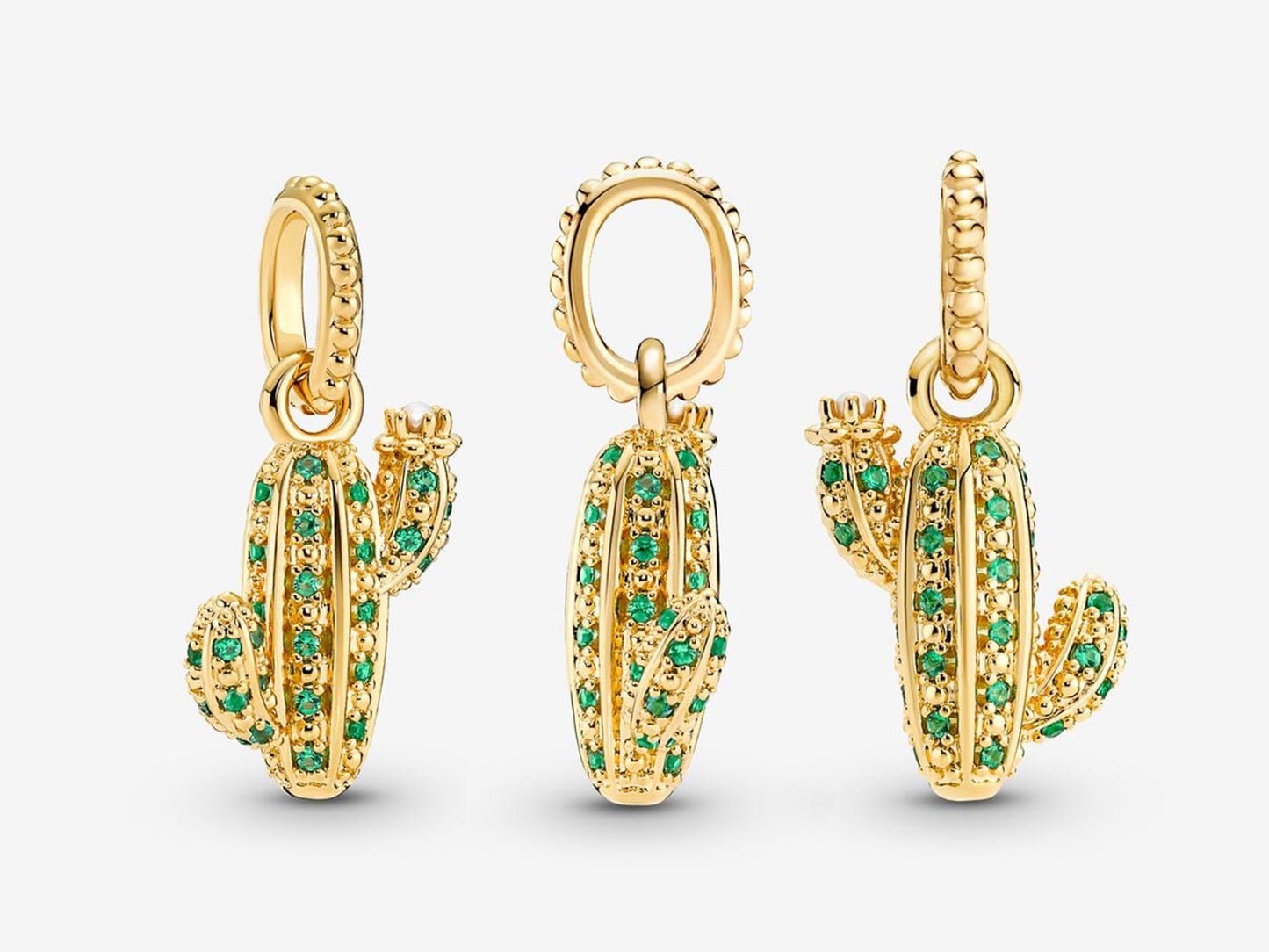 Desert Cactus Charm