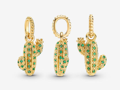 Desert Cactus Charm