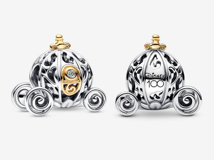 Disney 100th Anniversary Cinderella's Enchanted Carriage Lab-grown Diamond Charm