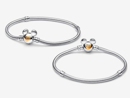 Disney 100th Anniversary Moments Snake Chain Bracelet