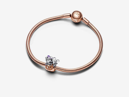 Disney Mickey Mouse & Minnie Mouse Halloween Pumpkin Charm