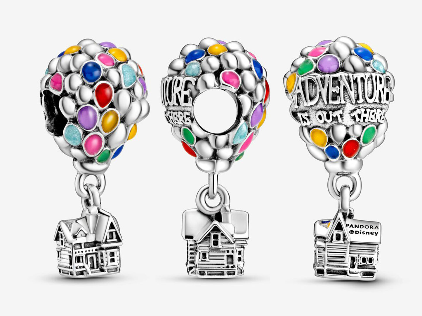 Disney Pixar Up House & Balloons Charm