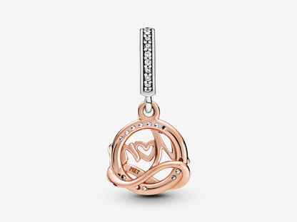 Two-tone Mom Dangle Charm