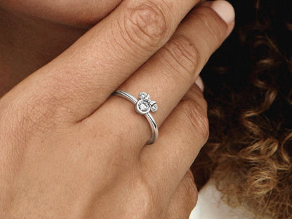 Disney Minnie Mouse Sparkling Head Ring