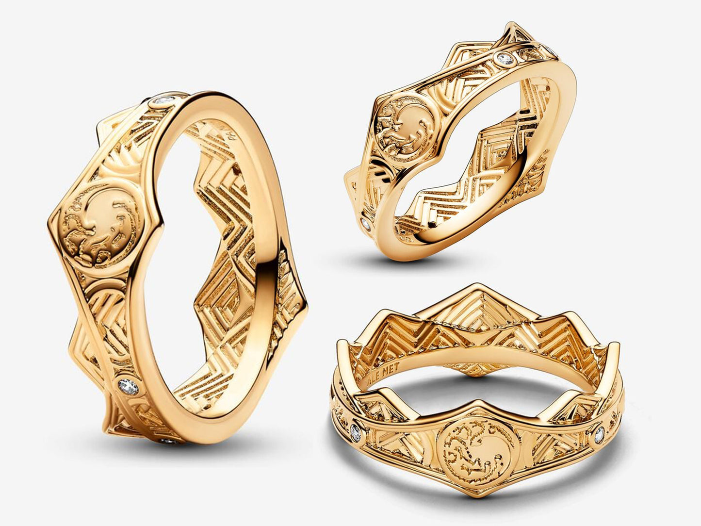 Game of Thrones House of the Dragon Crown Ring