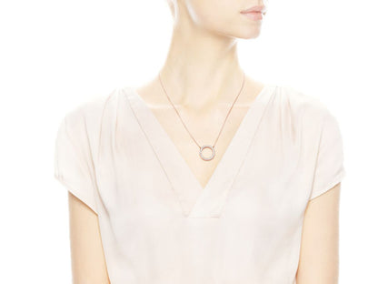 Dual-Face Heart Necklace