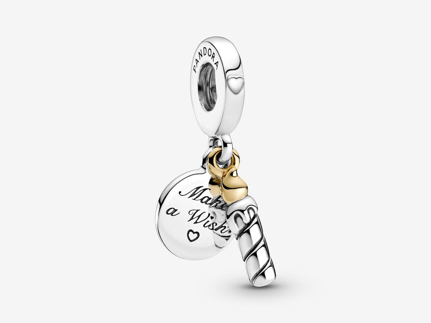 Dual-Tone Birthday Candle Charm