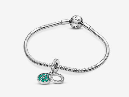 Dual Disc Gem Charm