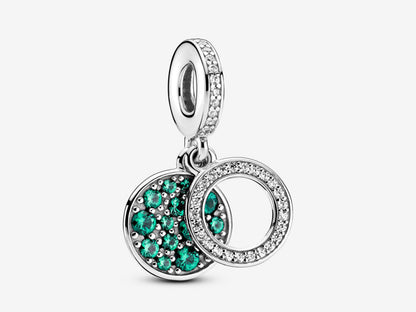 Dual Disc Gem Charm