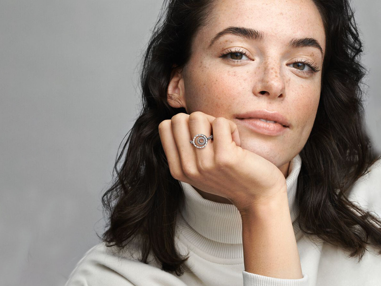 Dual Emblem Elegance Ring