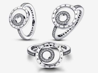 Dual Emblem Elegance Ring