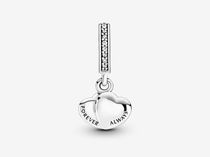 Dual Love Hearts Charm