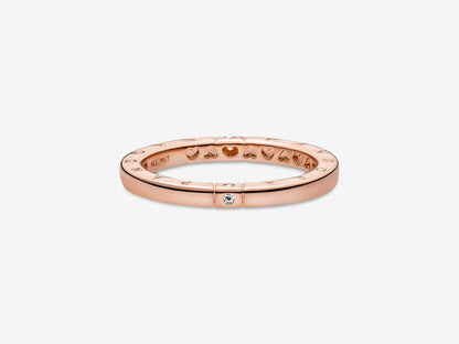 Emblem Heart Alloy Ring