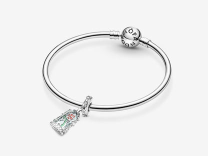 Disney Beauty and the Beast Enchanted Rose Dangle Charm