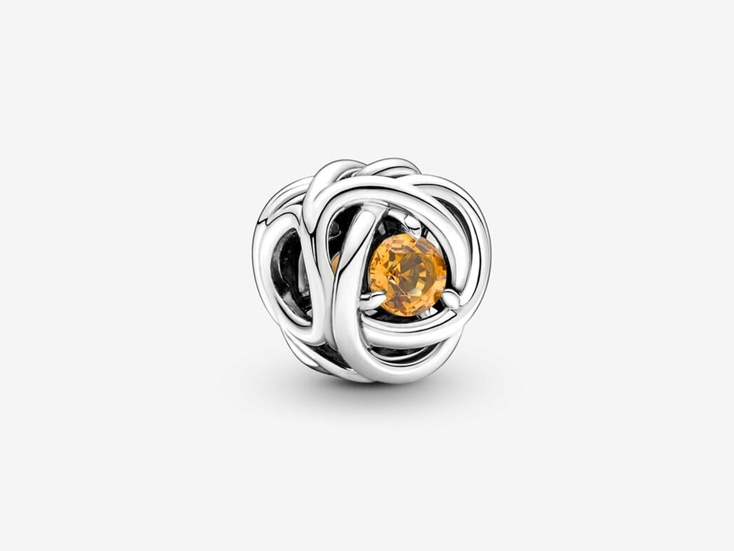 November Honey Eternity Circle Charm