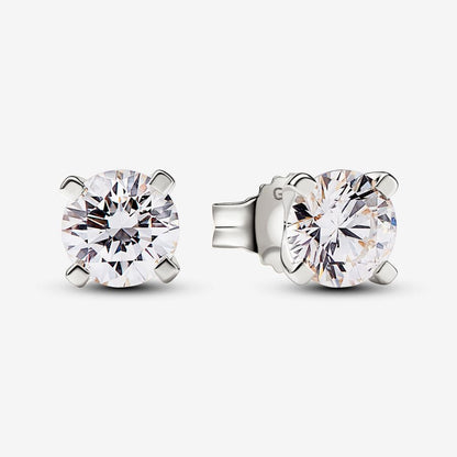 Lab-grown Diamond Stud Earrings 1.00 carat tw 14k White Gold