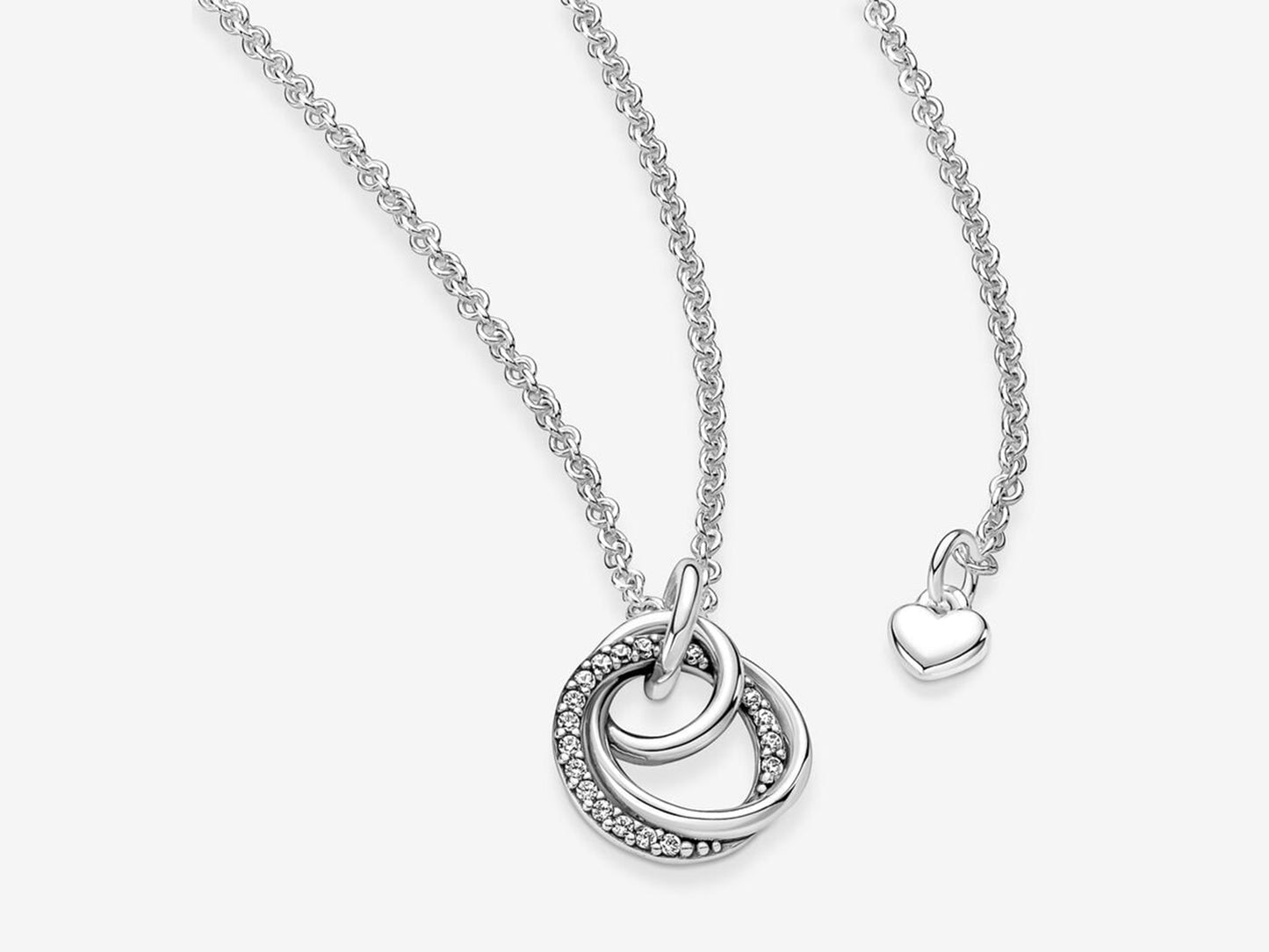 Family Always Encircled Pendant Necklace