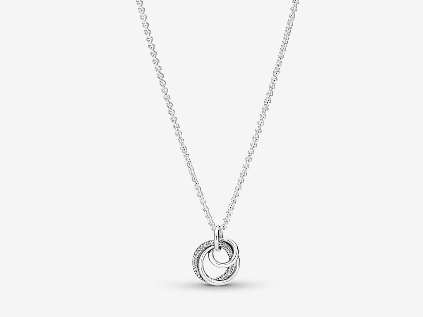 Family Always Encircled Pendant Necklace