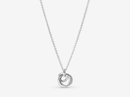Family Always Encircled Pendant Necklace