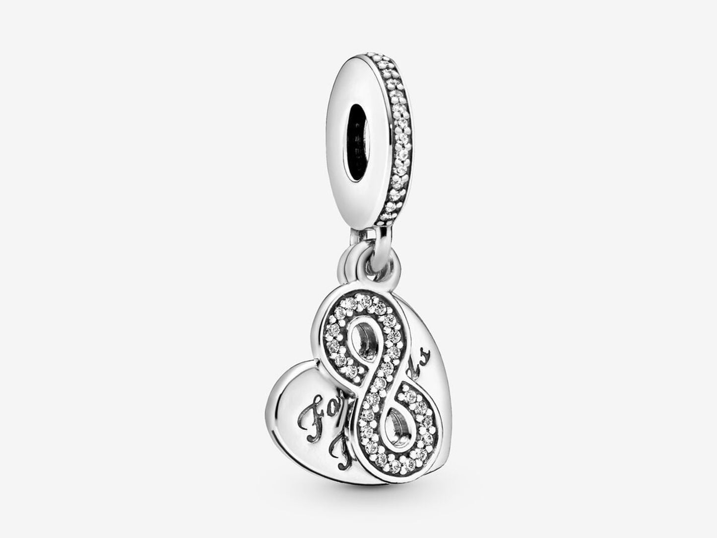 Forever Friends Heart Dangle Charm