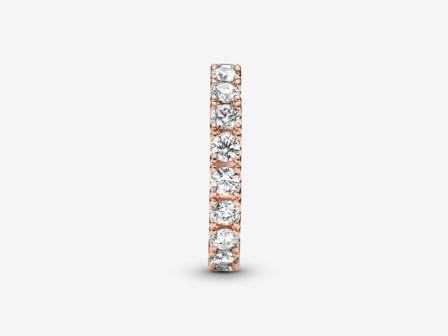 Sparkling Row Eternity Ring