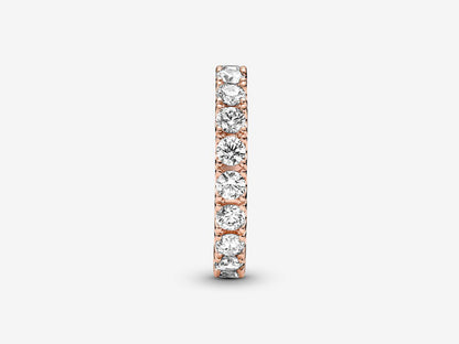Sparkling Row Eternity Ring