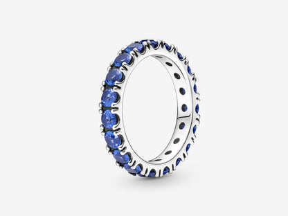 Sparkling Row Eternity Ring