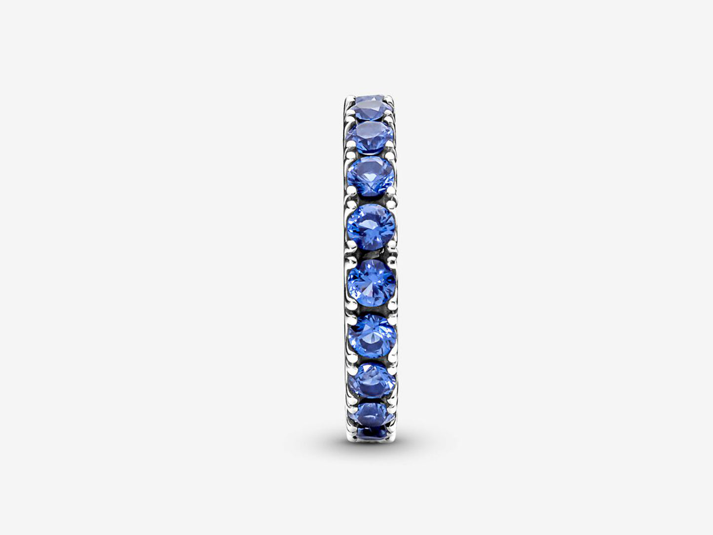 Sparkling Row Eternity Ring