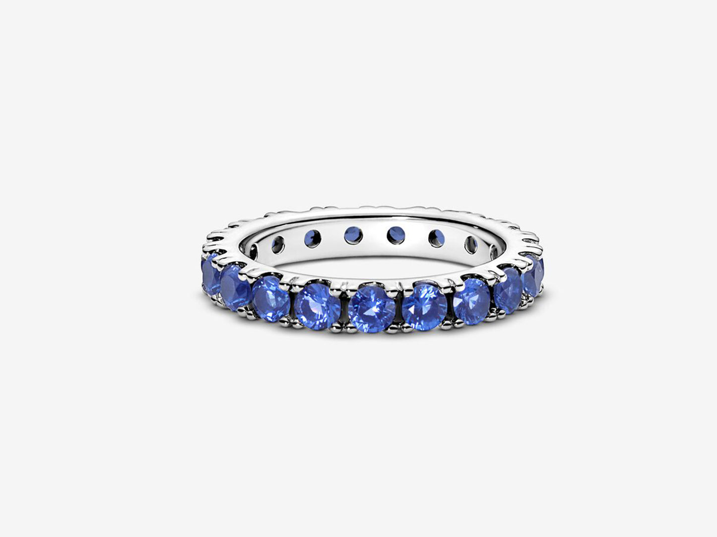 Sparkling Row Eternity Ring