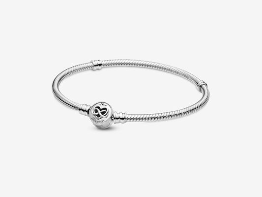 Eternal Heart Clasp Bracelet