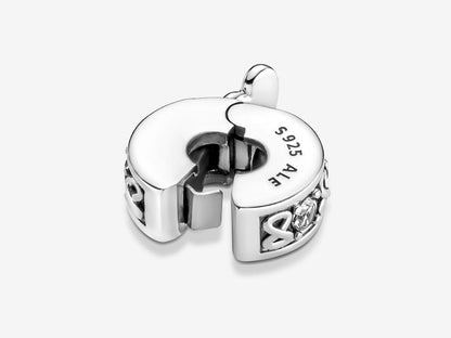 Family Always Pavé Clip Charm