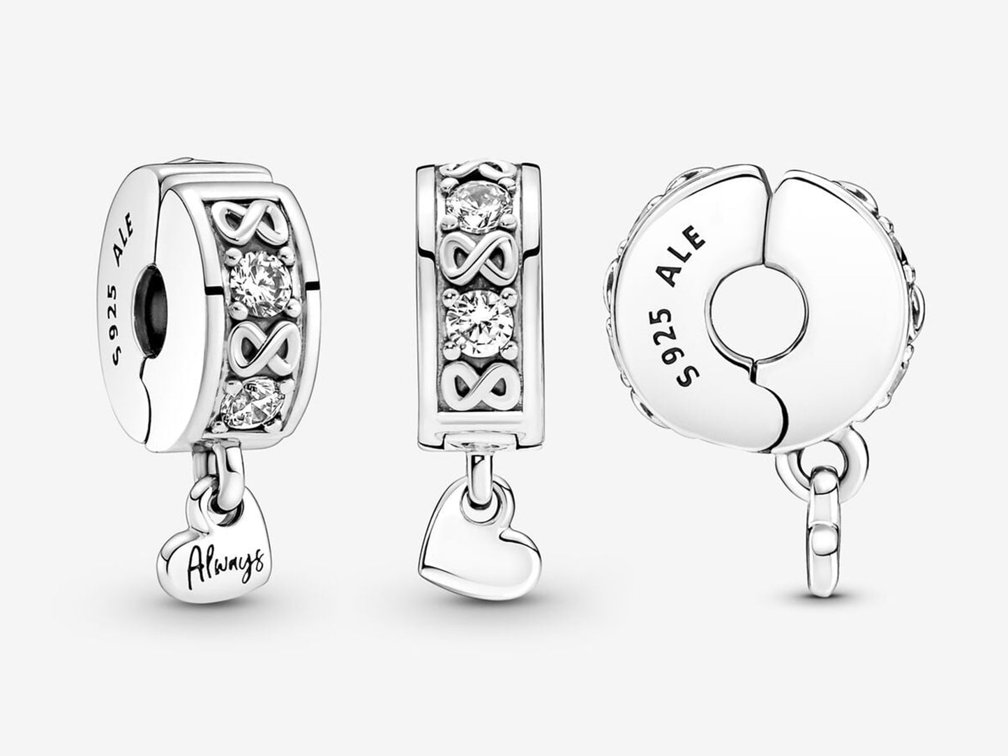 Family Always Pavé Clip Charm