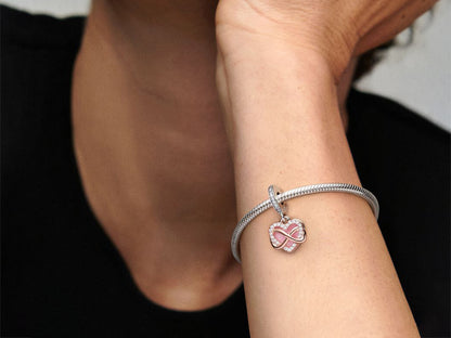 Eternal Love Heart Charm