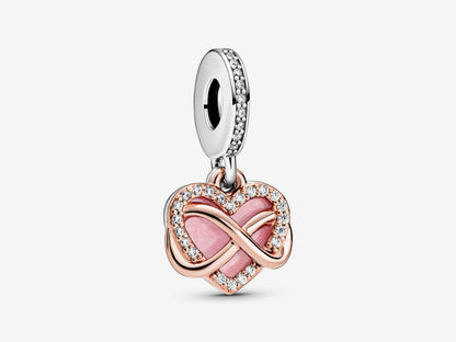 Eternal Love Heart Charm