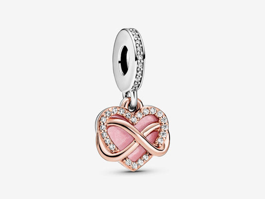 Eternal Love Heart Charm