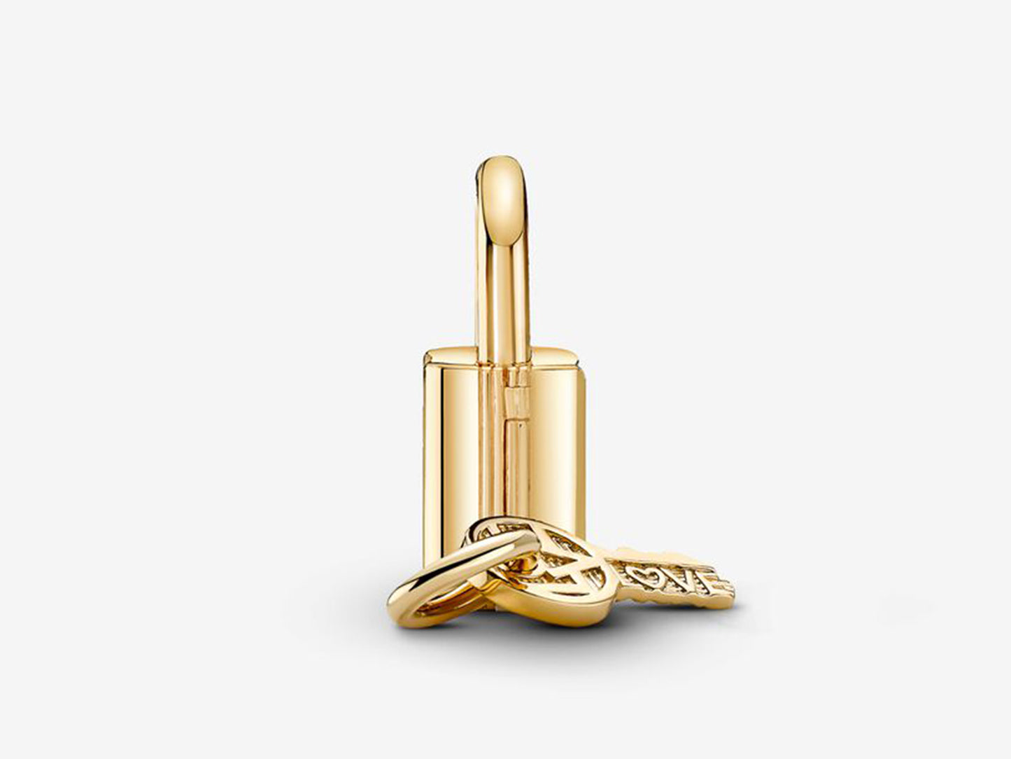 Padlock & Key Dangle Charm