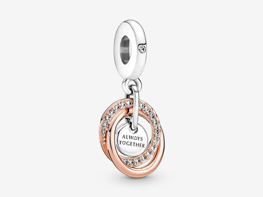 Family Always Encircled Dangle Charm