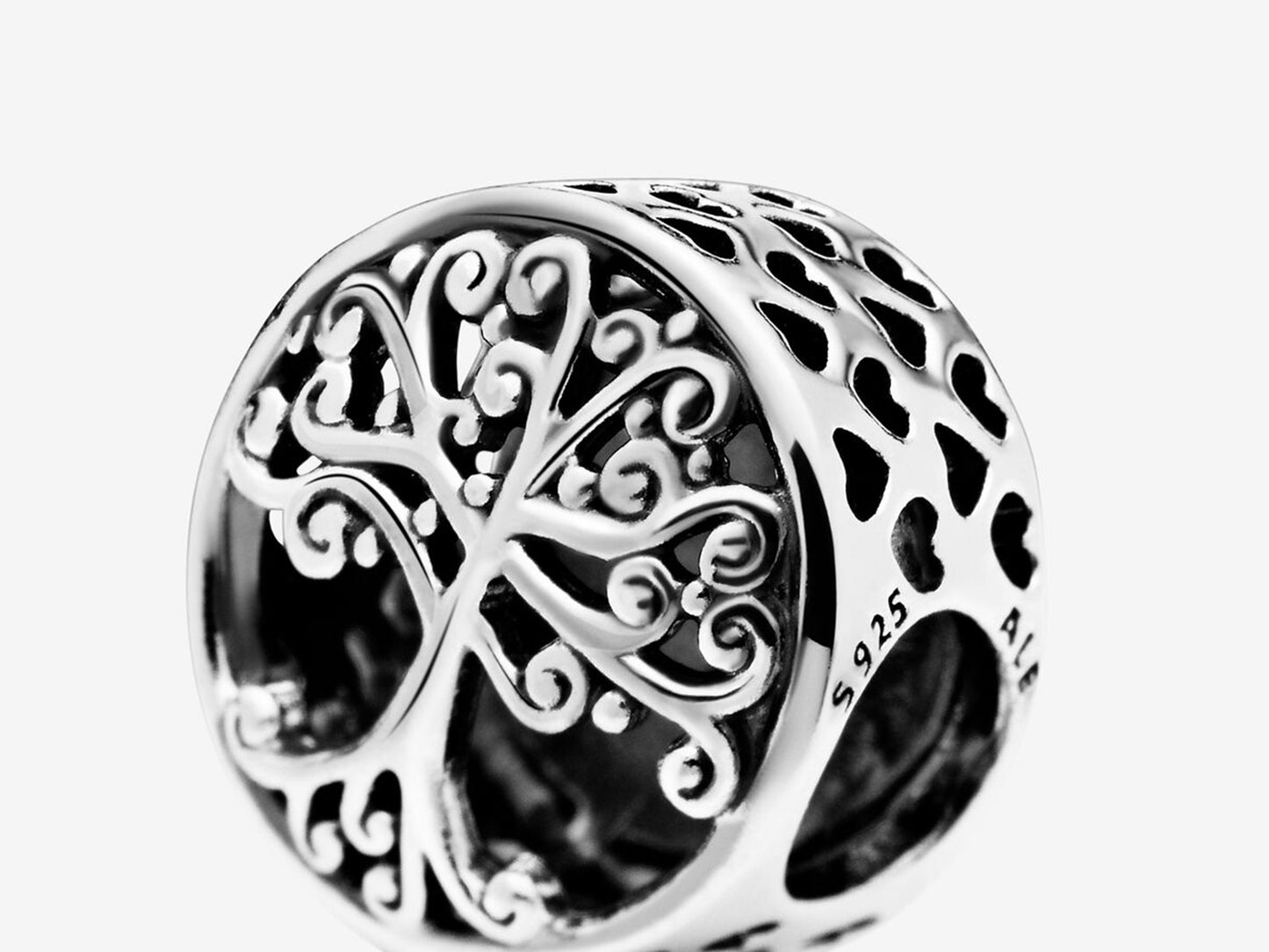 Openwork Family Roots Charm
