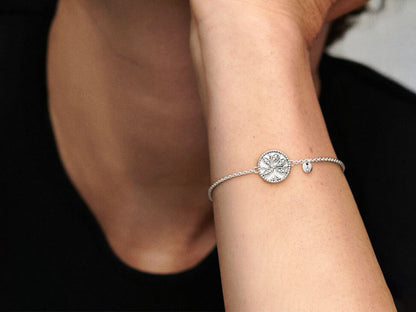 Family Tree Slider Bracelet
