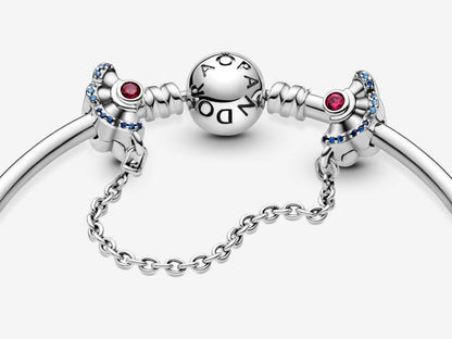 Fan-Shaped Safety Chain Charm