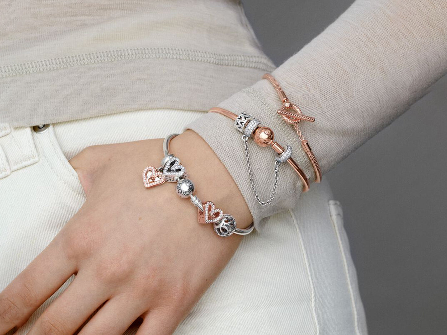 Elegant Rose Gold Bangle