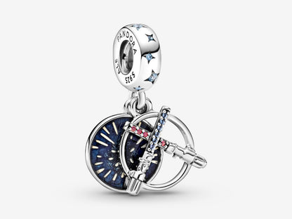 Lightsaber Galaxy Dangle Charm