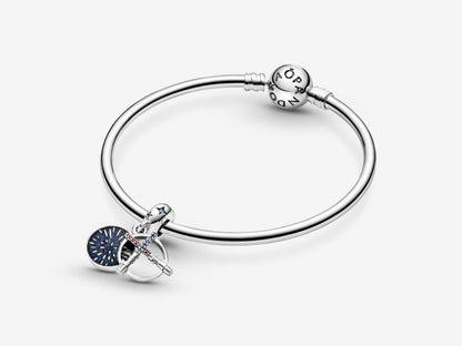 Lightsaber Galaxy Dangle Charm