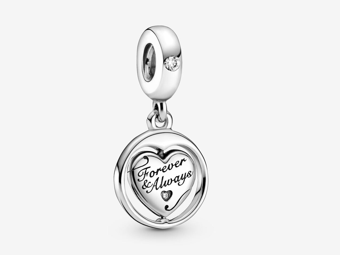 Spinning Forever & Always Soulmate Dangle Charm