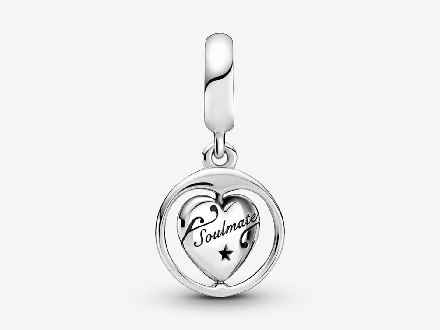 Spinning Forever & Always Soulmate Dangle Charm